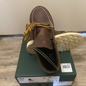 Danner Men’s Brown Bull Run moc toe 6’’ boots, steel toe NIB